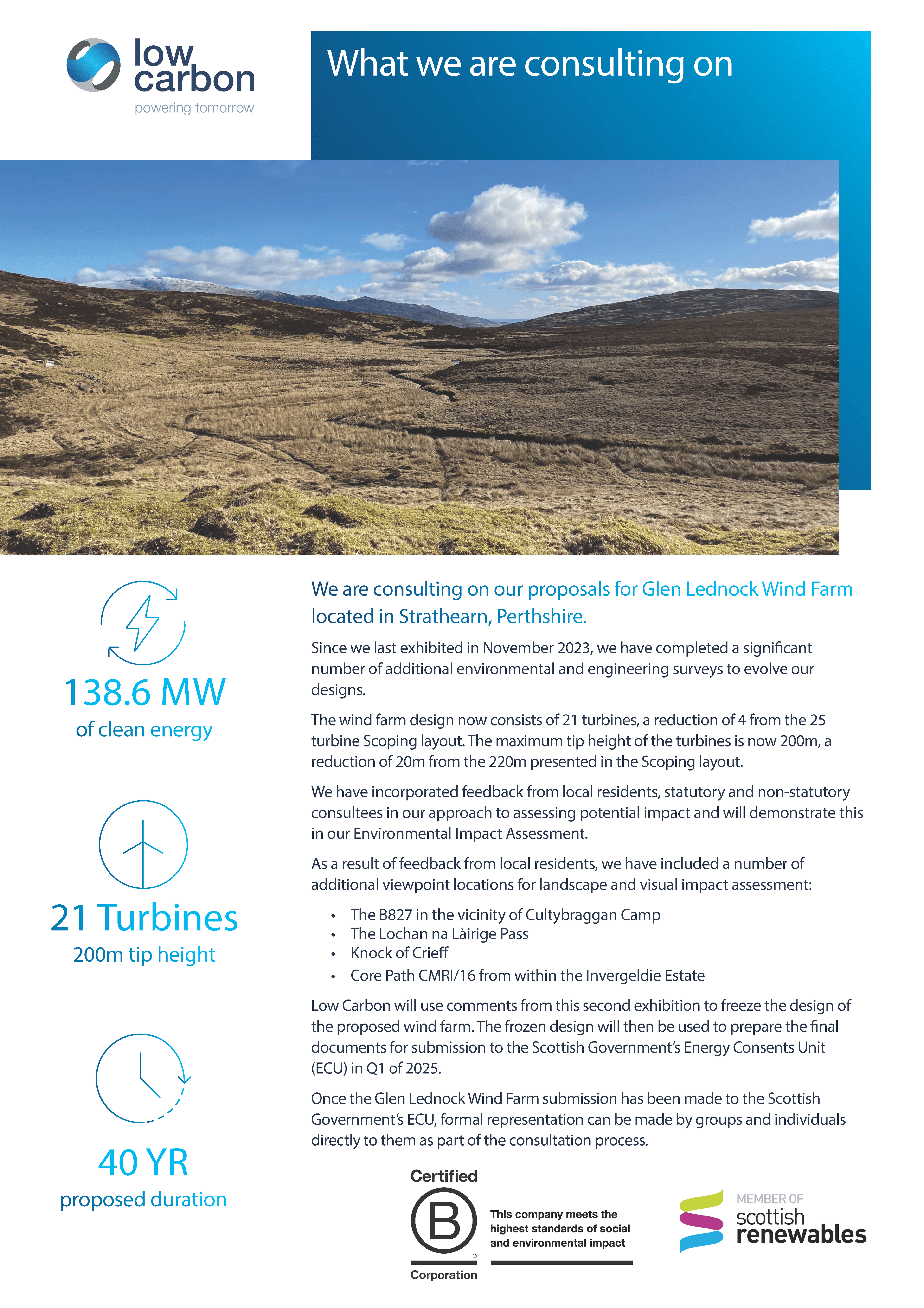 What we are consulting on